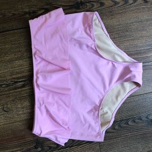 kJ medium peplum bottoms light pink